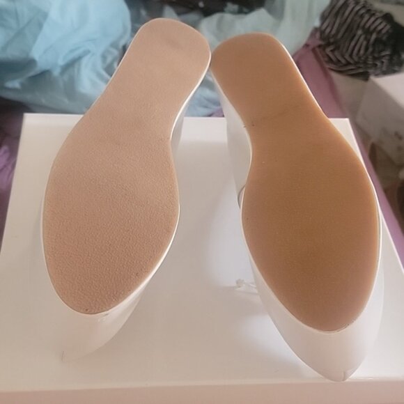 Flat Apartment Ballerina Platform Lambskin Shoes - Picture 9 of 12